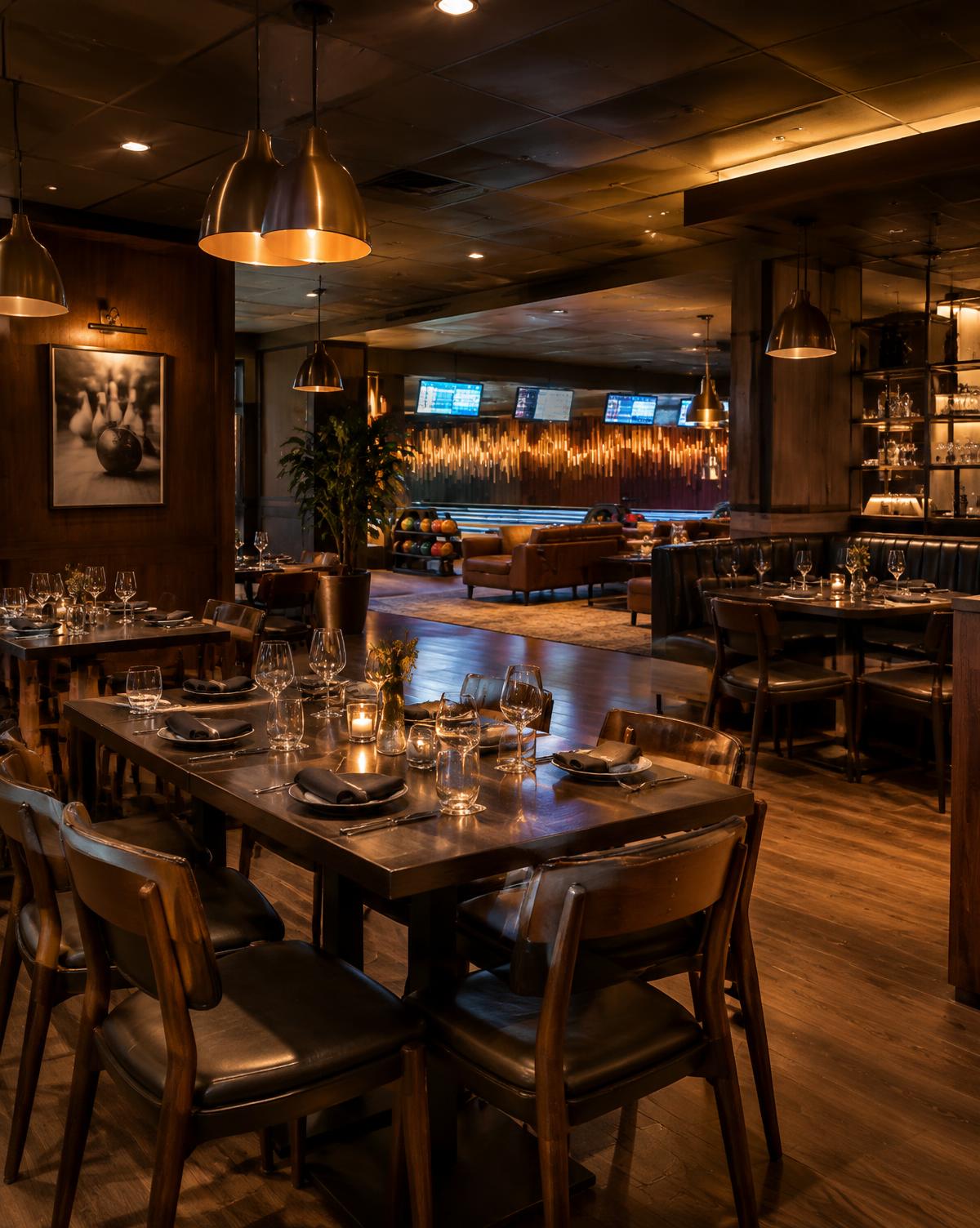 Wnętrze restauracji Klubu Regeneracja