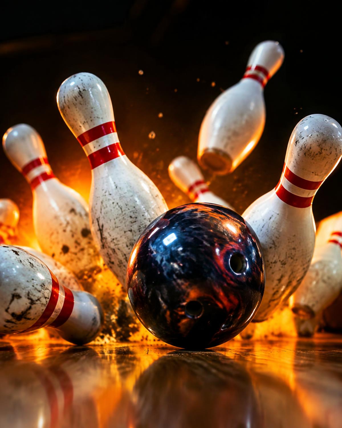 Kula uderzająca w kręgle
